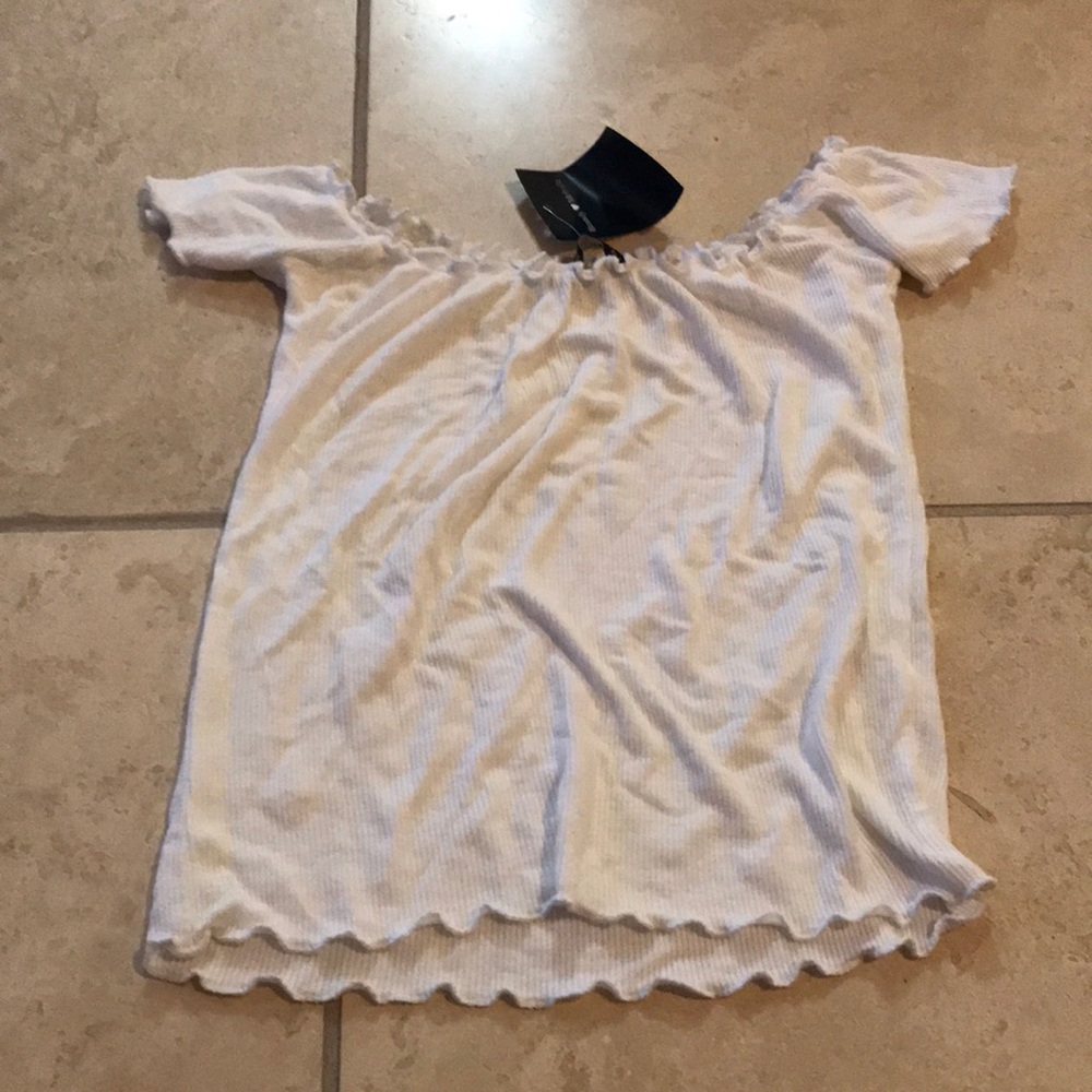 NWT Brandy Melville Jessie Top in White